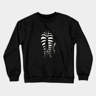 Zebra Derriere Crewneck Sweatshirt